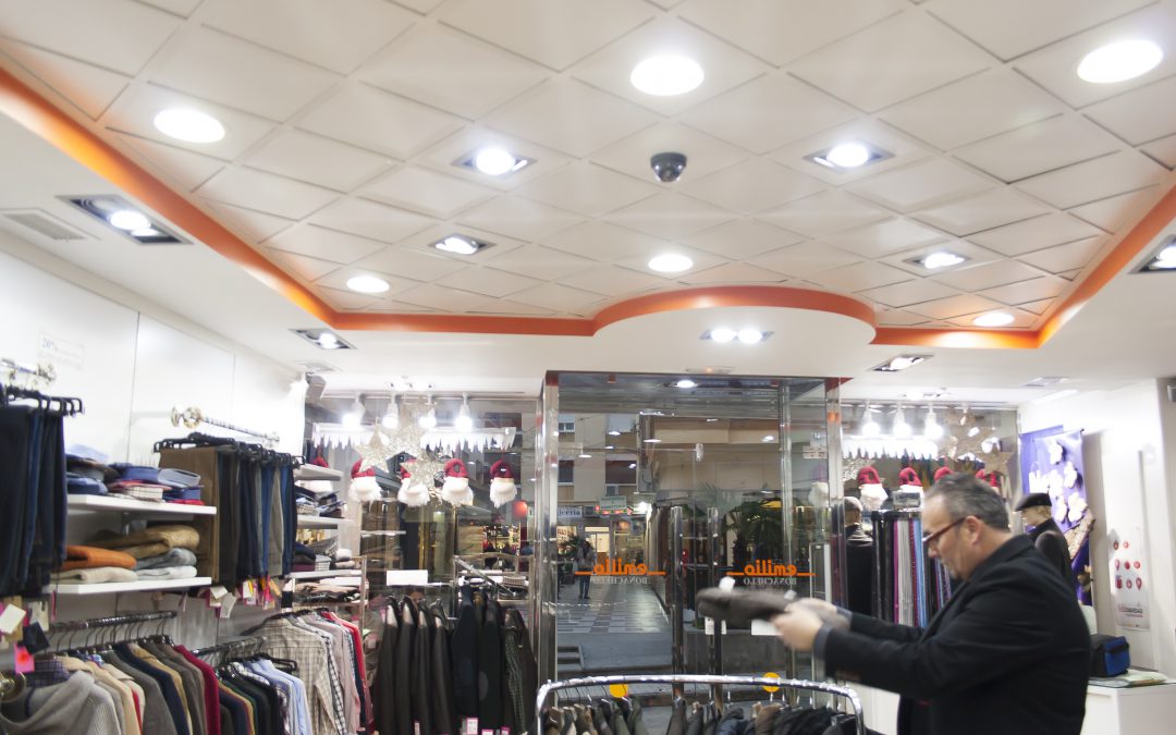 Emilio Moda. Cambio de iluminación a LED
